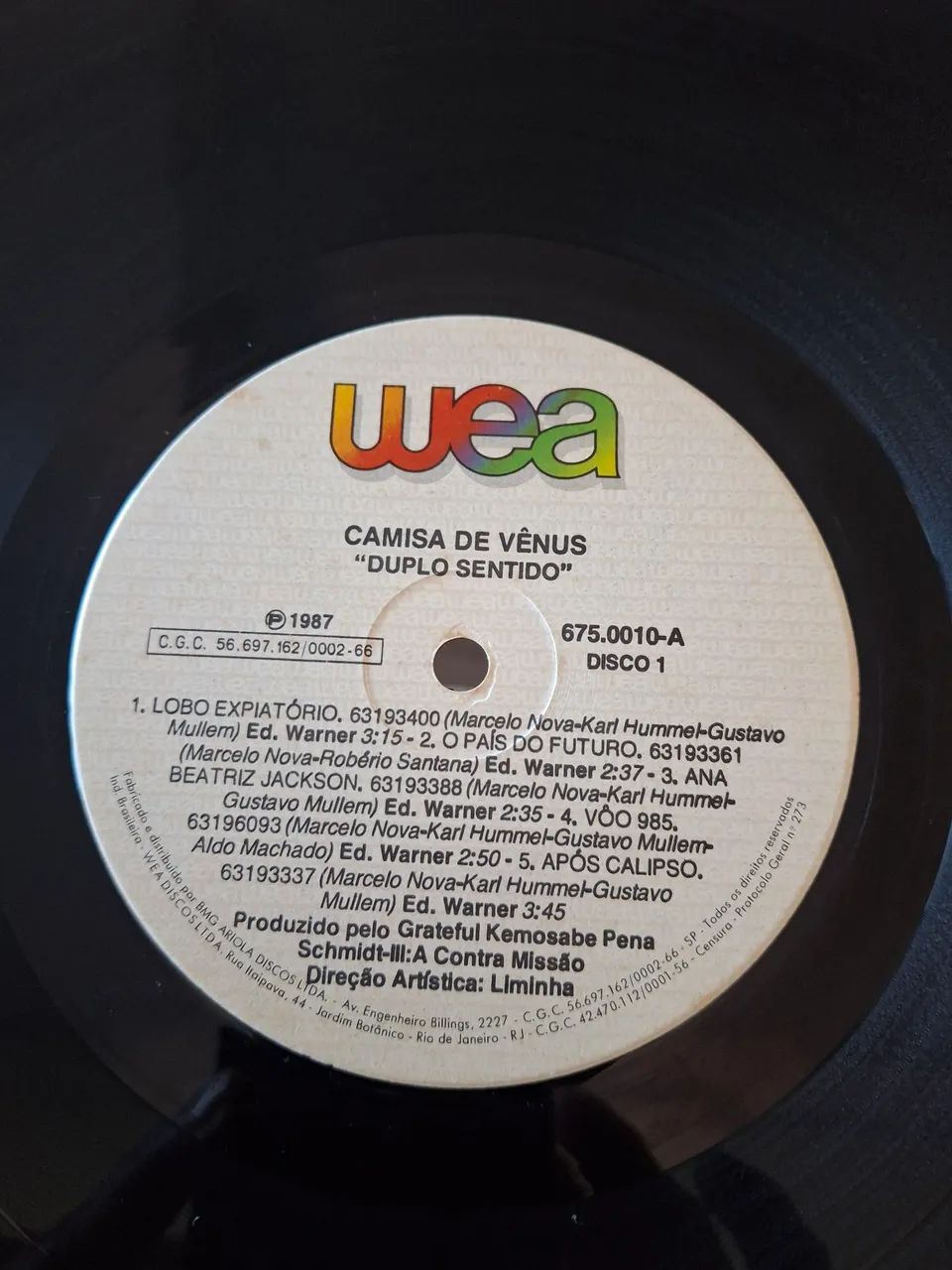 Disco de Vinil Titas - VEJA AS FOTOS - Foto 5