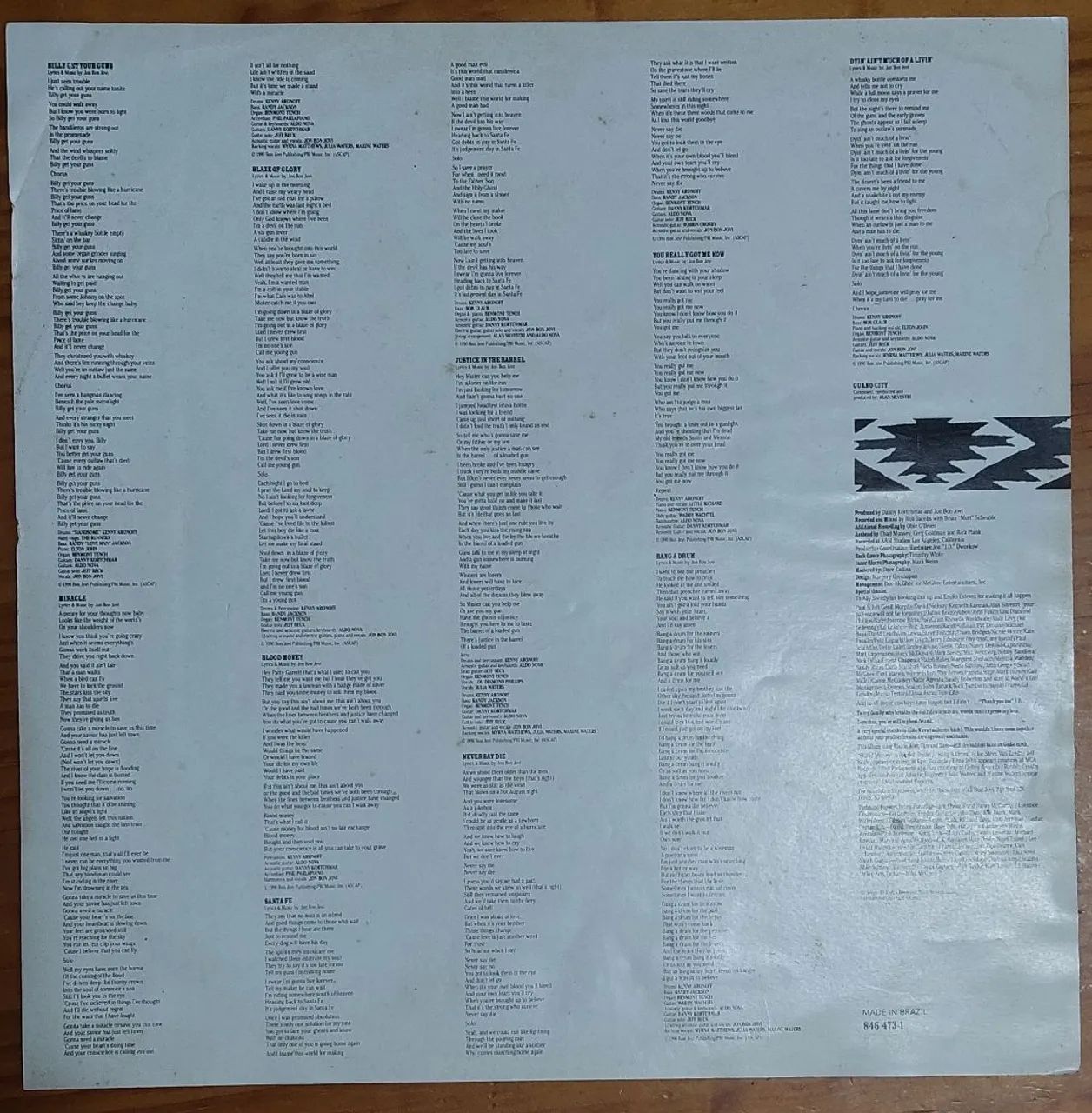 Disco LP Blaze of Glory - Bon Jovi  - Foto 4