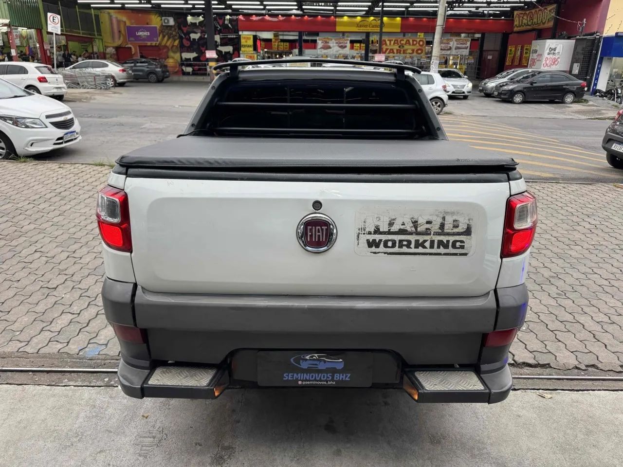 Fiat Strada Working Hard 1.4 Fire Flex 8V CD 2018 - Foto 5