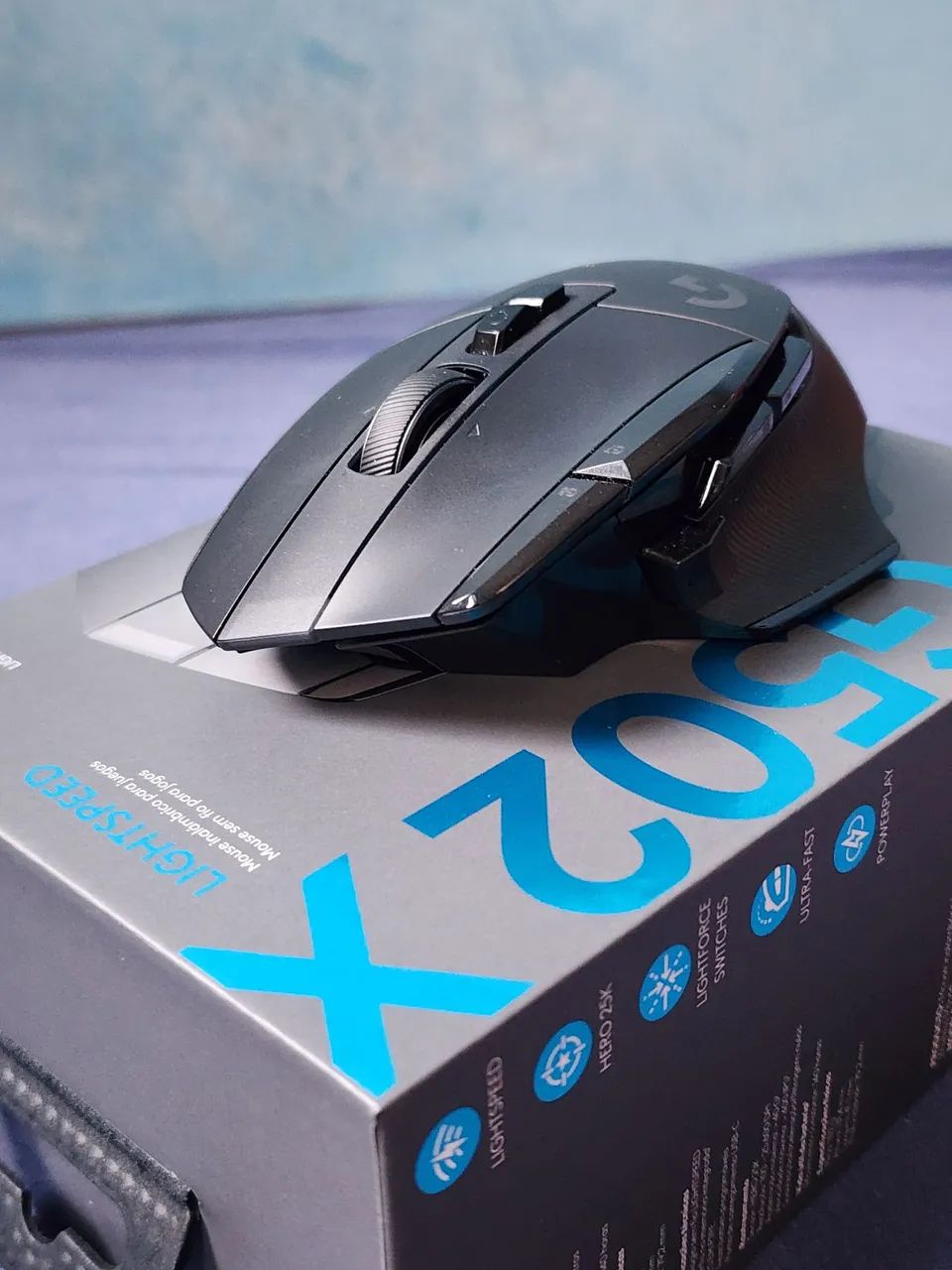 Mouse Logitech G502 X Lightspeed Sem Fio - Foto 4