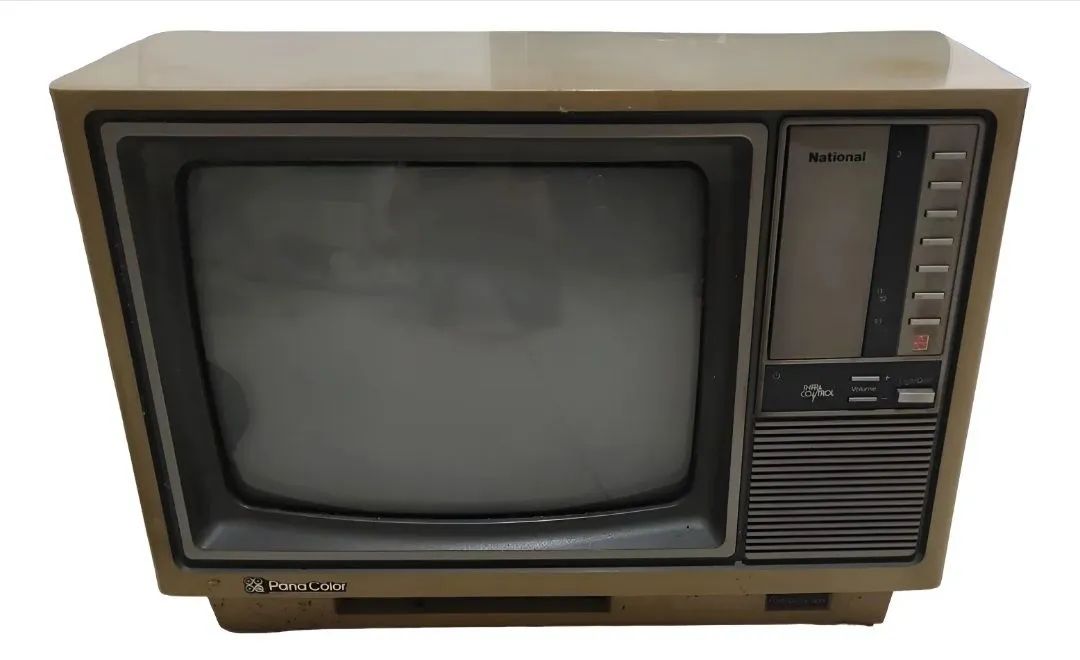 Tv Antiga Retrovisor National Panacolor Rara