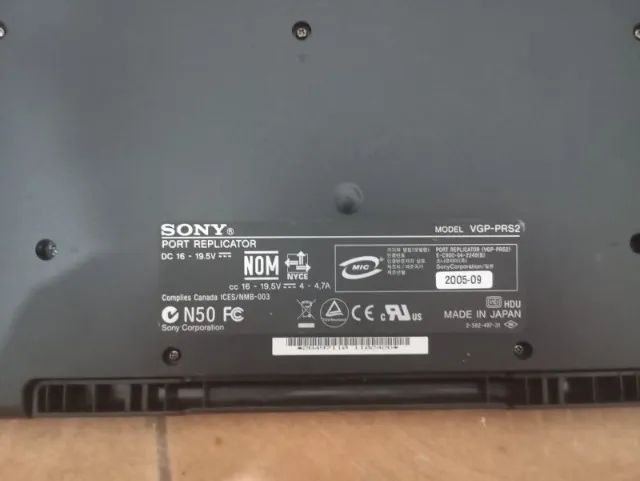 Sony VAIO VGP-PRS2 Port Replicator Docking Station VGN-S Laptop Notebook - Foto 2
