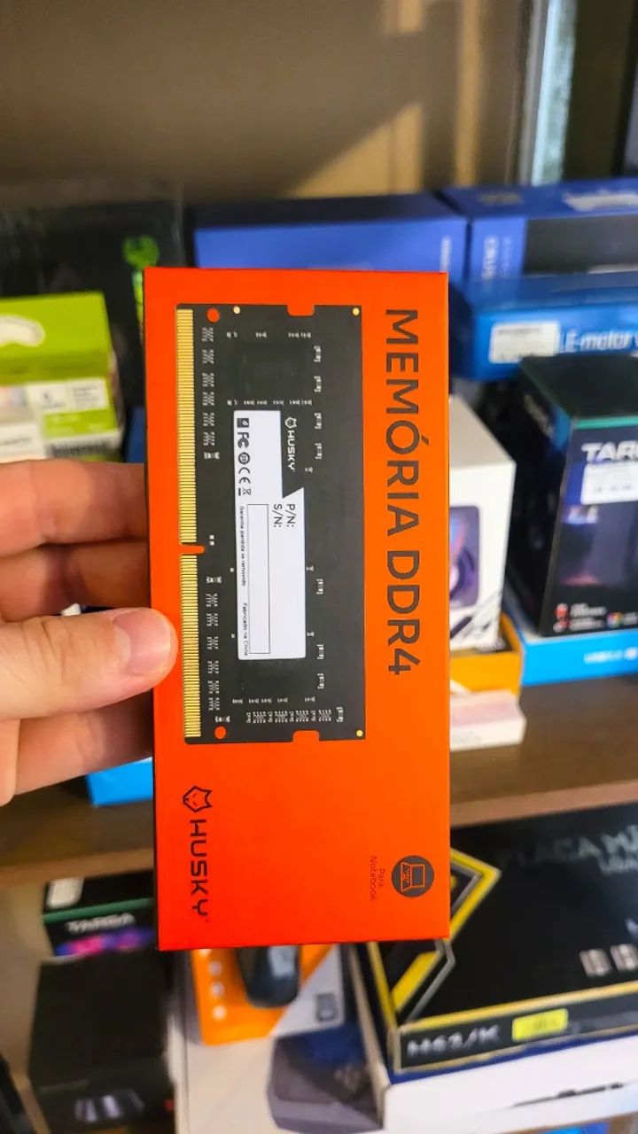 Memória Ram notebook 8GB, DDR4, nova, lacrada com garantia de 1 ano! - Foto 2
