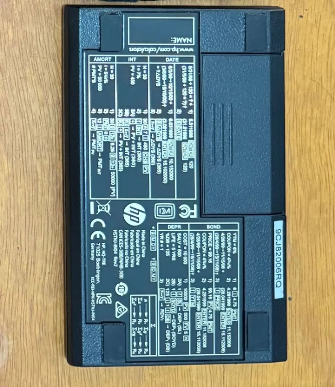 HP 12C com capa - Foto 2