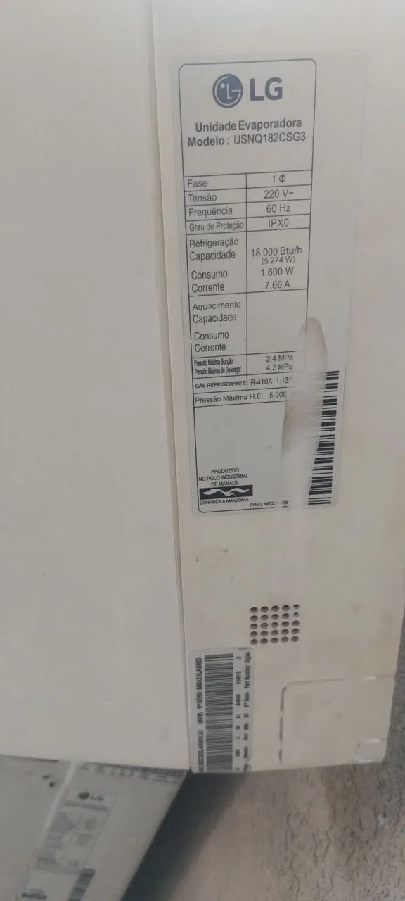 Ar condicionado LG Inverter Split - Foto 2