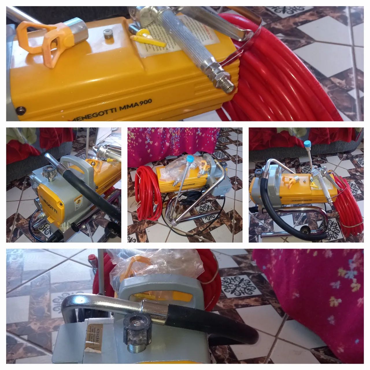 Pistola de Pintura Enegotti MMA 900