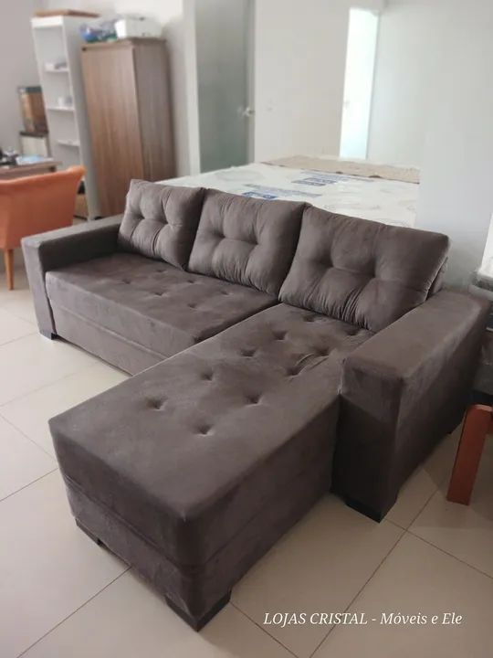 Sofá Cama Retrátil - Conforto e Estilo para sua Casa - Foto 2