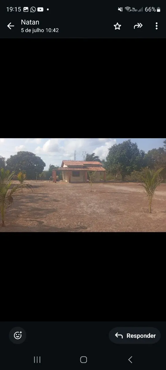 Vendo terreno com casa