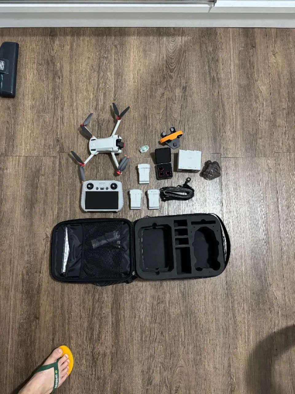 Drone DJI Mini 3 PRO + Combo Fly More + Acessórios - IMPECÁVEL - Foto 5