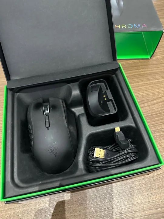 Mouse Razer Naga Epic Chroma - No Estado - Leia - Foto 2