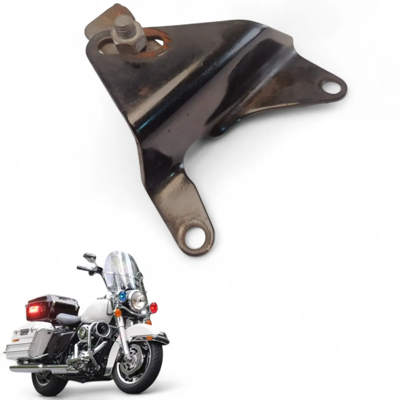 Suporte Escapamento Harley Road King Police 07 08 2009 2010