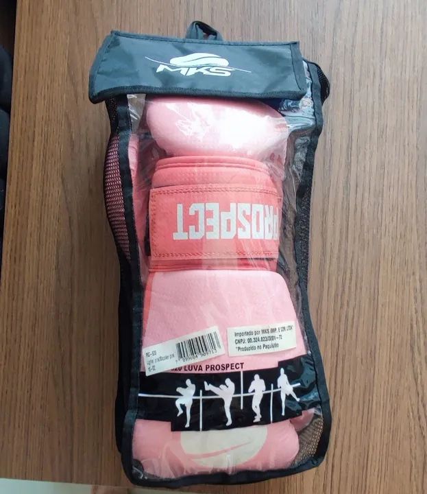 Luvas de Boxe MKS Prospect e Bandagem MKS - Foto 4