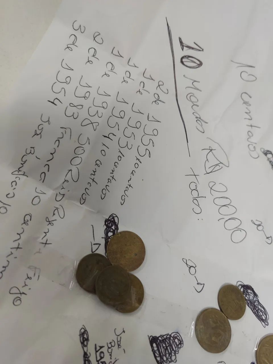 Moedas Antigas - Coleção - Foto 3