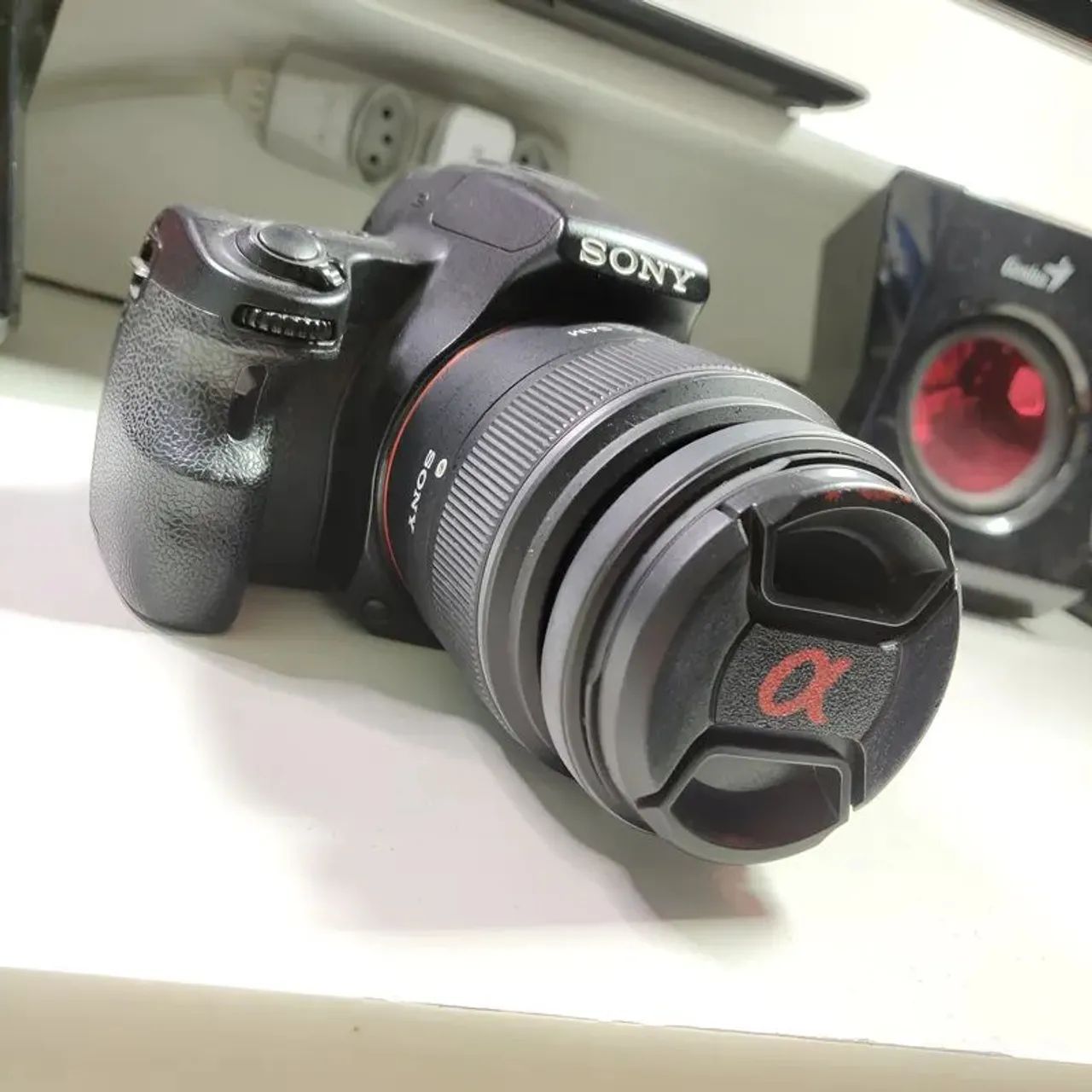 Câmera Sony A37 DSLR com Lente