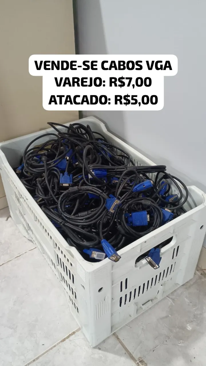 Vendo Cabos VGA