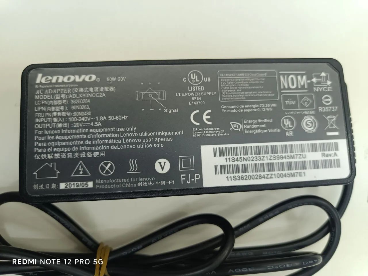 Fonte Lenovo USB 90W  - Foto 2