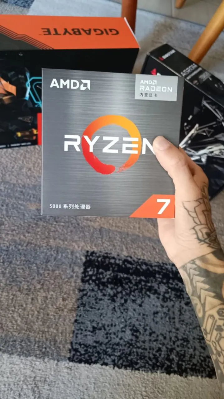 Processador AMD Ryzen 7 5700G e 5700 - Novo na Caixa