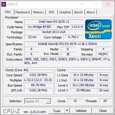 Processador Xeon 2670 V2 10/20 - Foto 2