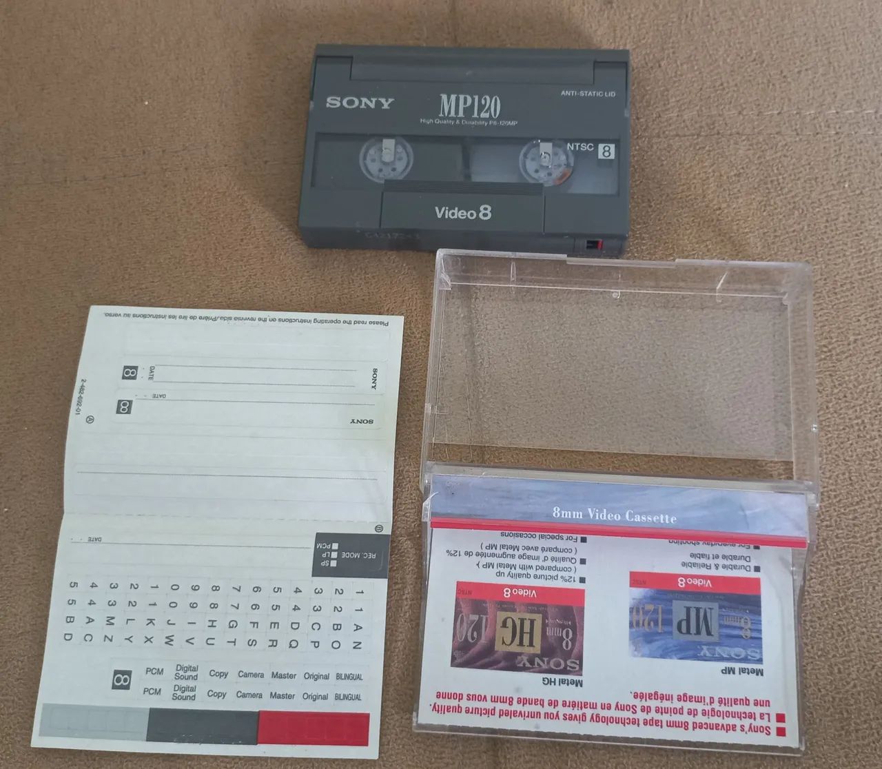 Fita sony 8mm vídeo 8 mp 120 - Foto 3