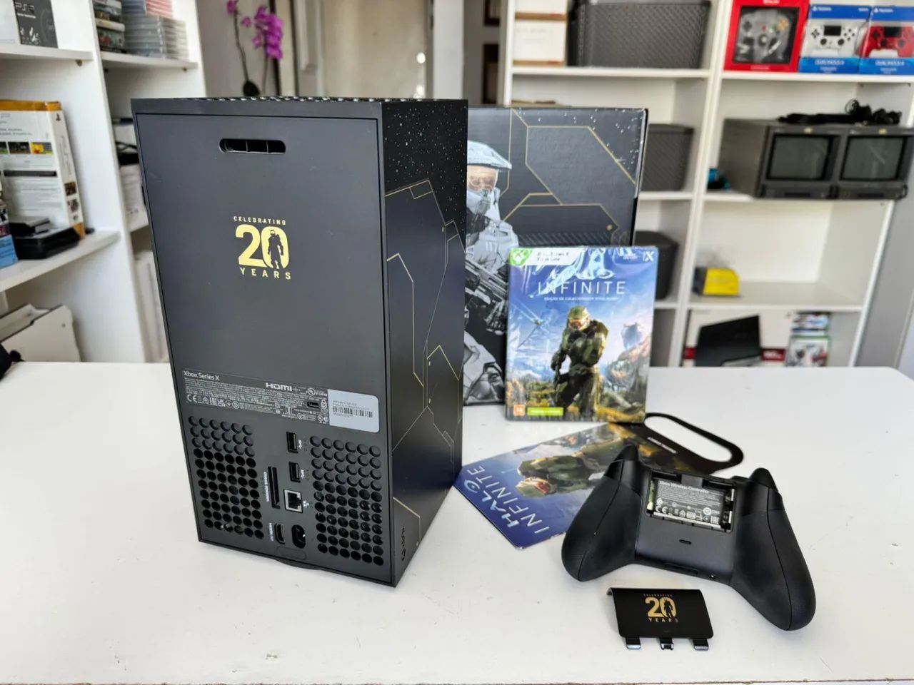Fábrica de momentos incríveis XBox Série X Hallo Edição Limitada