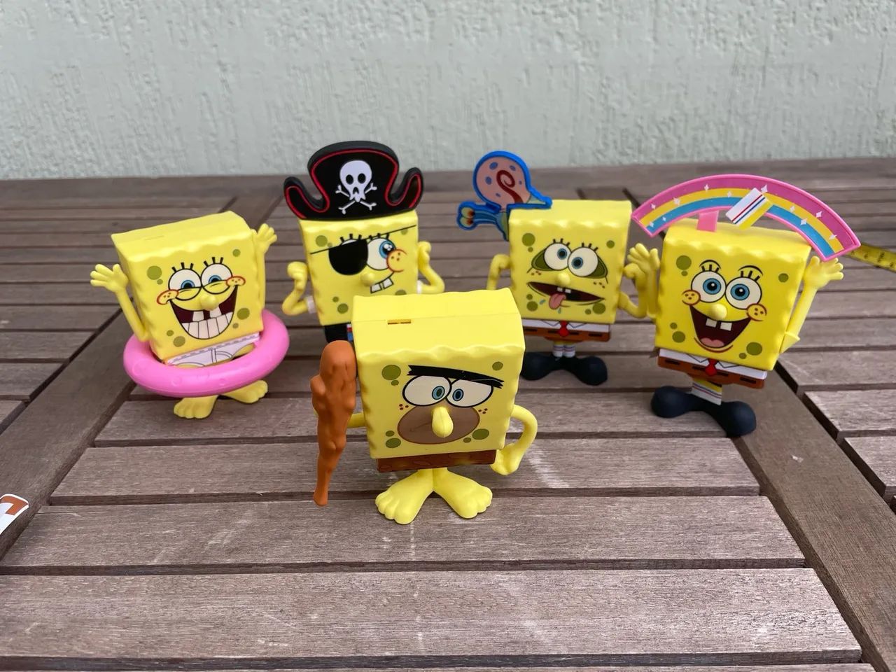 Coleção Bonecos Bob Esponja Bk - abertos