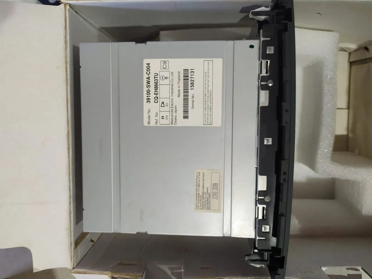 CD player Honda Original CRV 2007-2011 com Code  - Foto 3