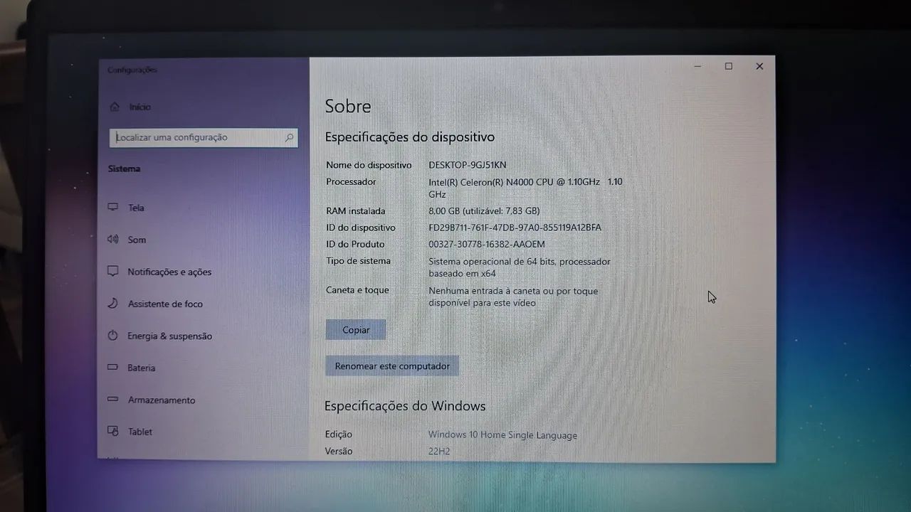 Notebook Lenovo em ótimo estado - Foto 4