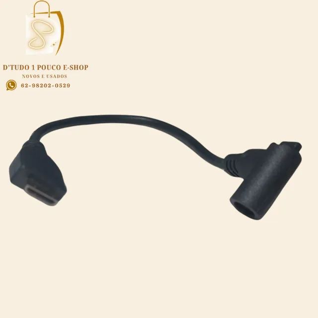 cabo adaptador de alimentação USB para DC -conector P4-