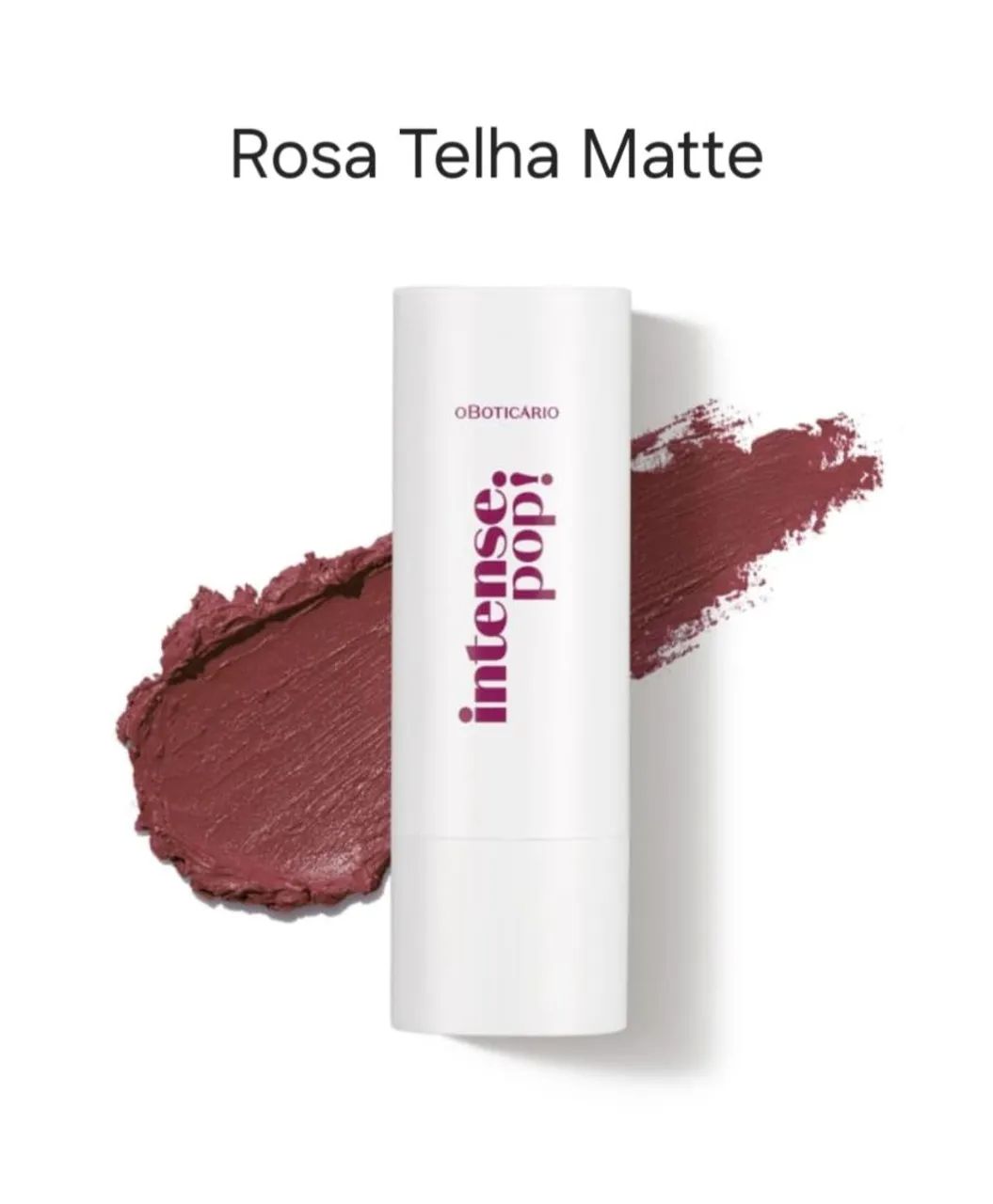 Batom O Boticário/ Rosa Cremoso / Rosa Telha - Foto 2