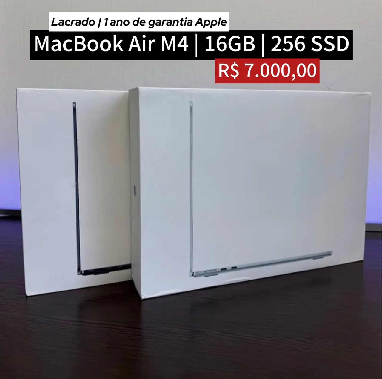 MacBook Air M4 Lacrado (Super Promoção) 