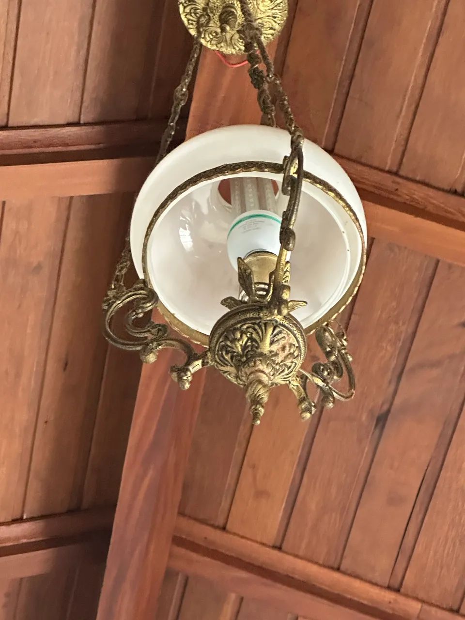 Lustre estilo colonial em bom estado - Foto 4