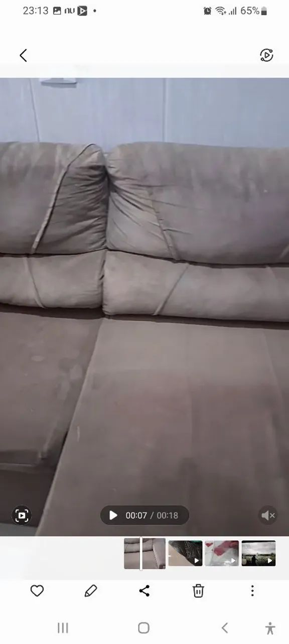 Sofá retrátil 3 lugares64330585003138122