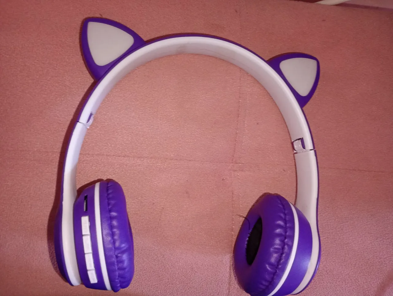 Headphone Bluetooth Orelha de Gato - Design Moderno e Divertido