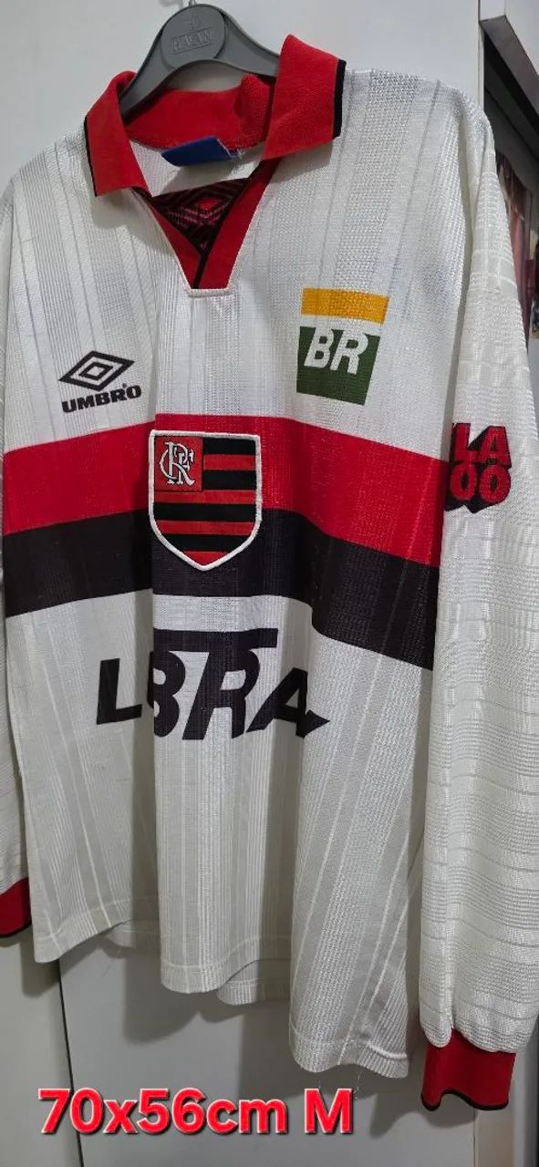 Camisa flamengo umbro M 1996 longa