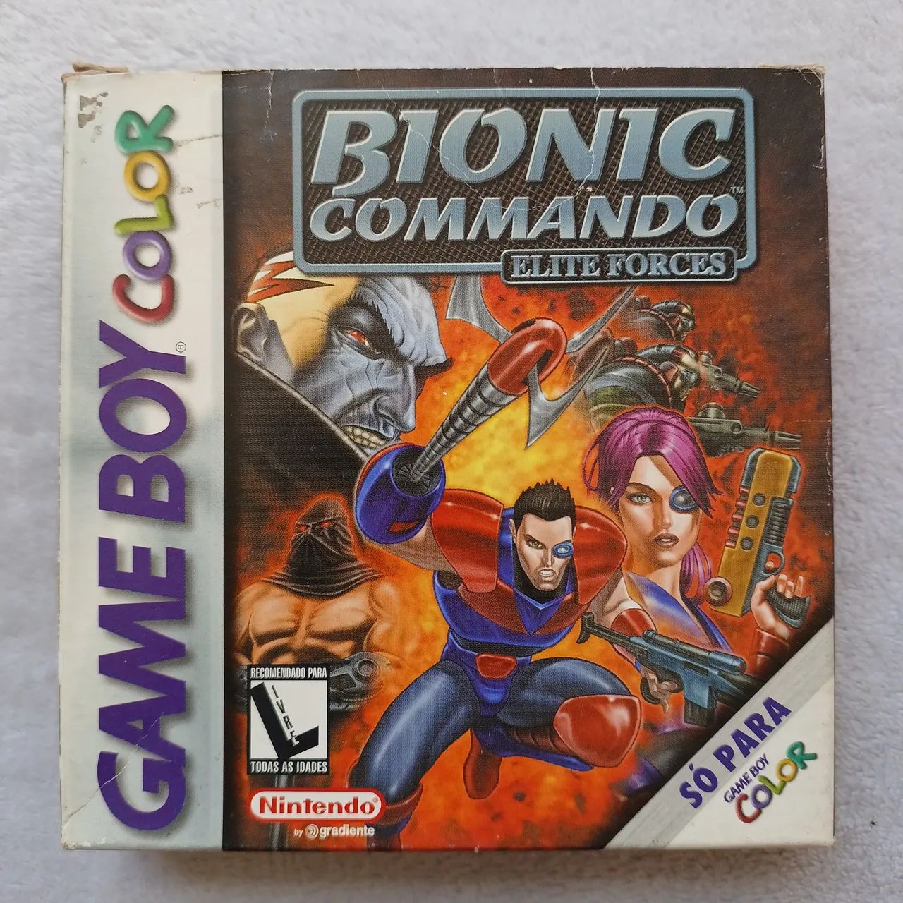 Bionic Commando Elite Forces - Game Boy Color