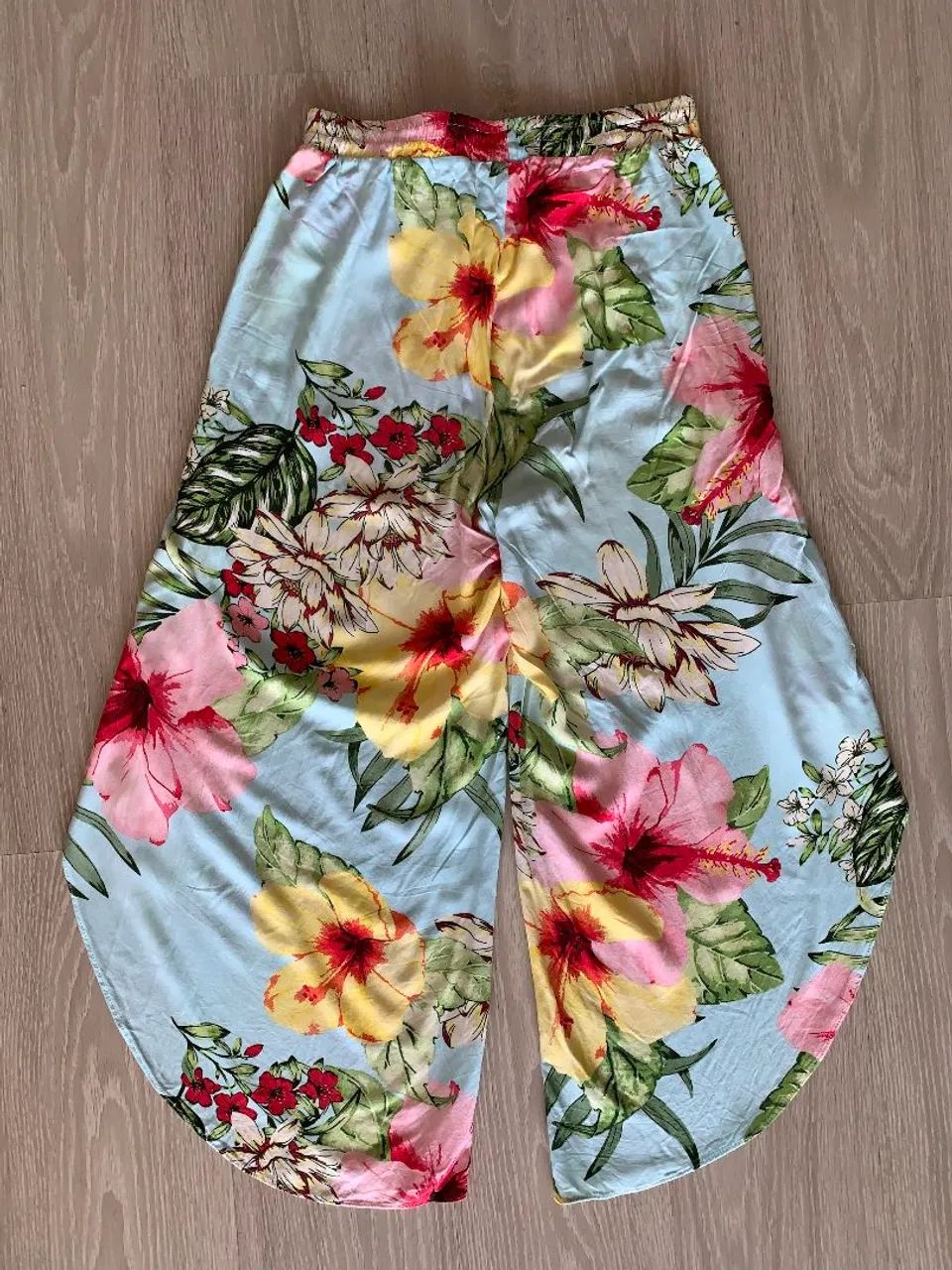 Calça Pantalona Viscose estampado M  - Foto 2