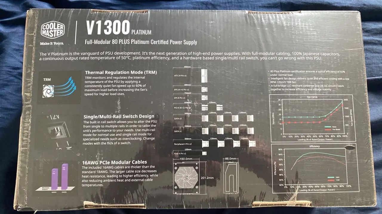 Fonte Cooler Master 1300w - Foto 2
