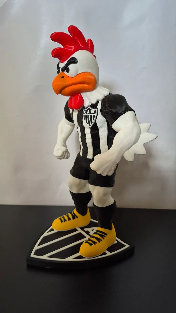 Mascote  clube atletico mineiro galo doido