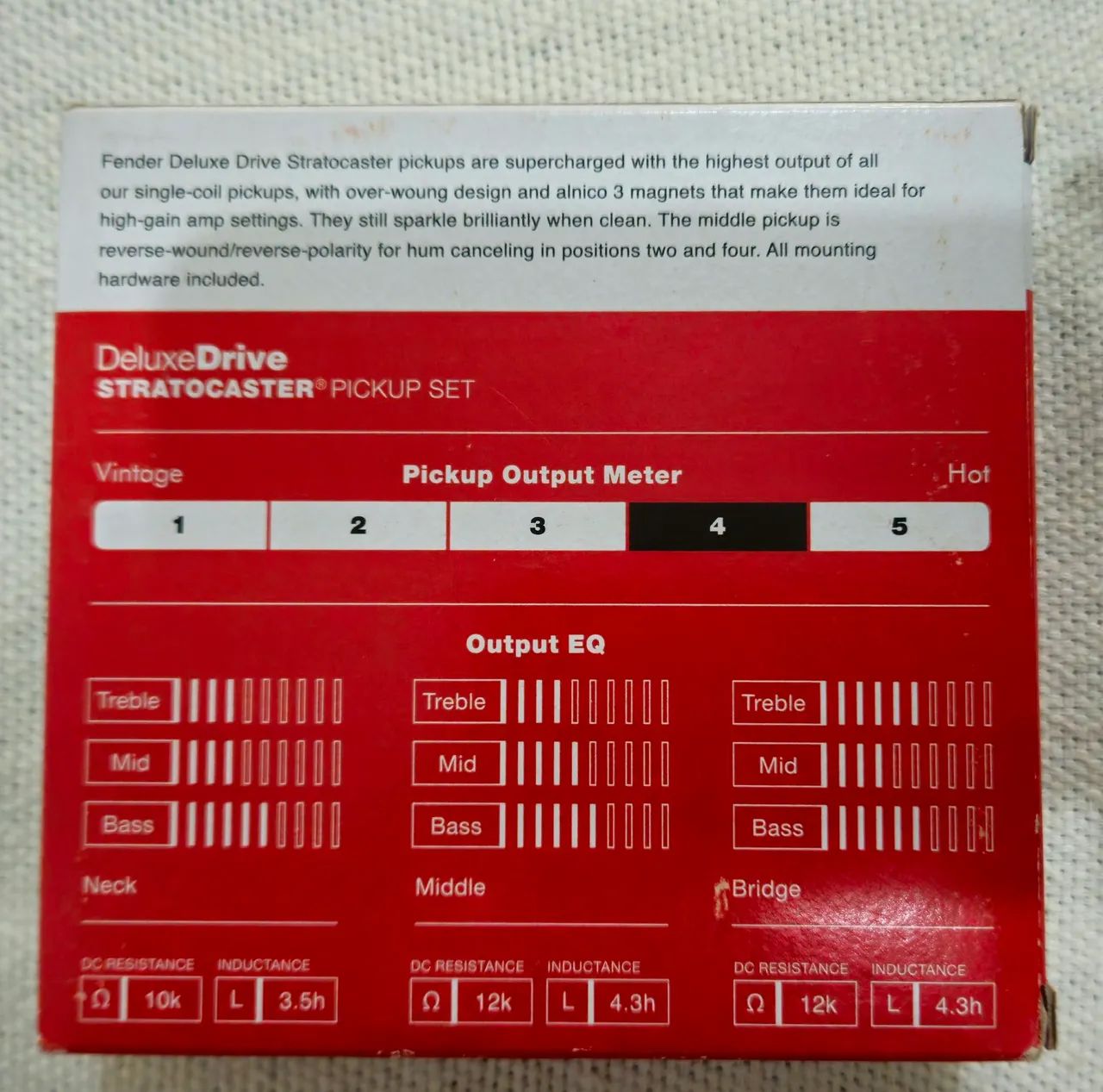 Captadores Fender Deluxe Drive - Equipamentos e Acessórios de Som