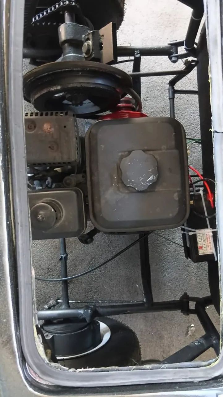 Mini buggy chassi longo partida elétrica - Foto 4