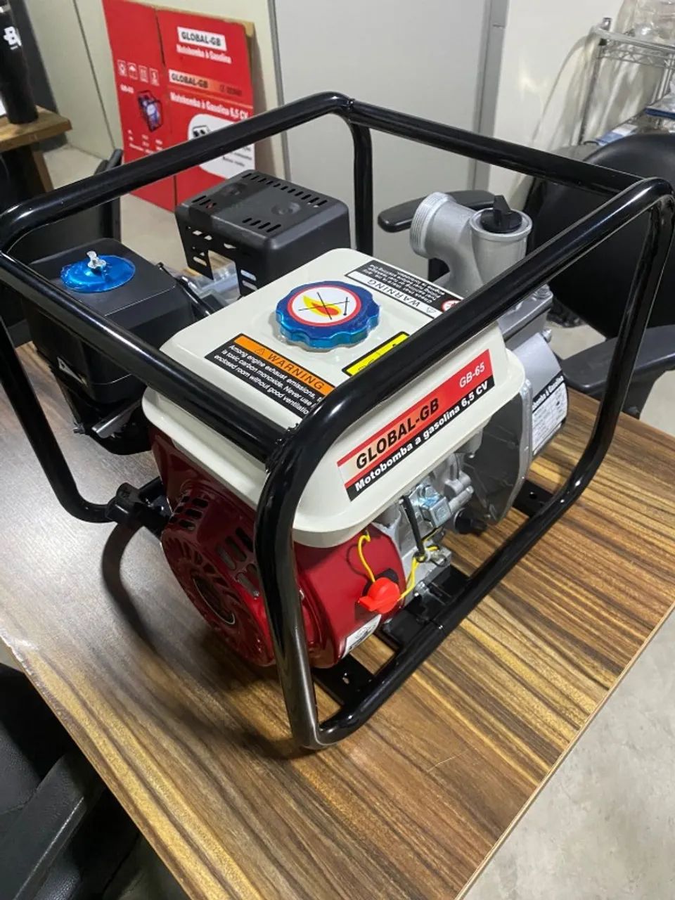MOTOBOMBA A GASOLINA 6,5CV - Foto 3