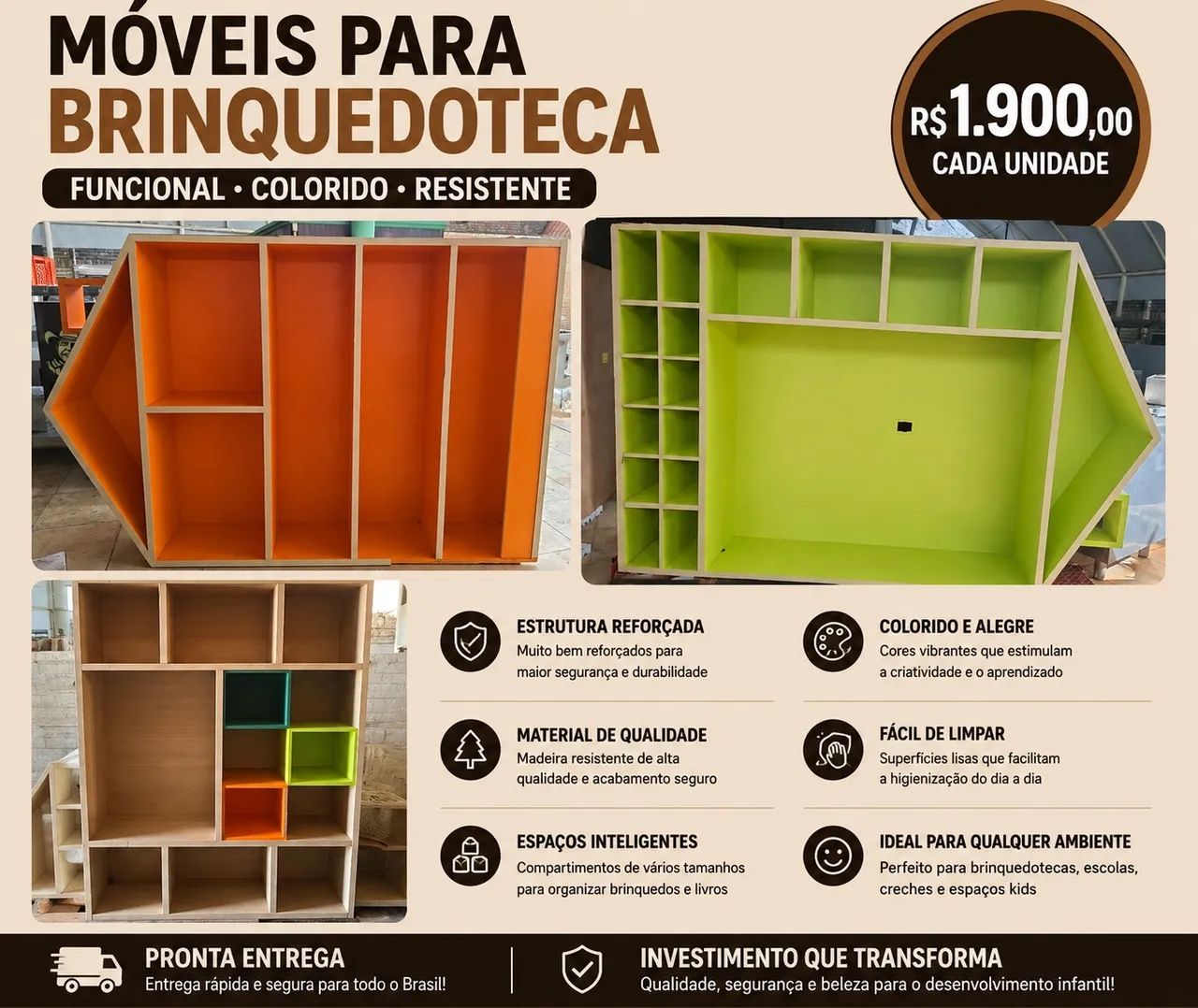 Móveis para espaço kids  - Foto 2