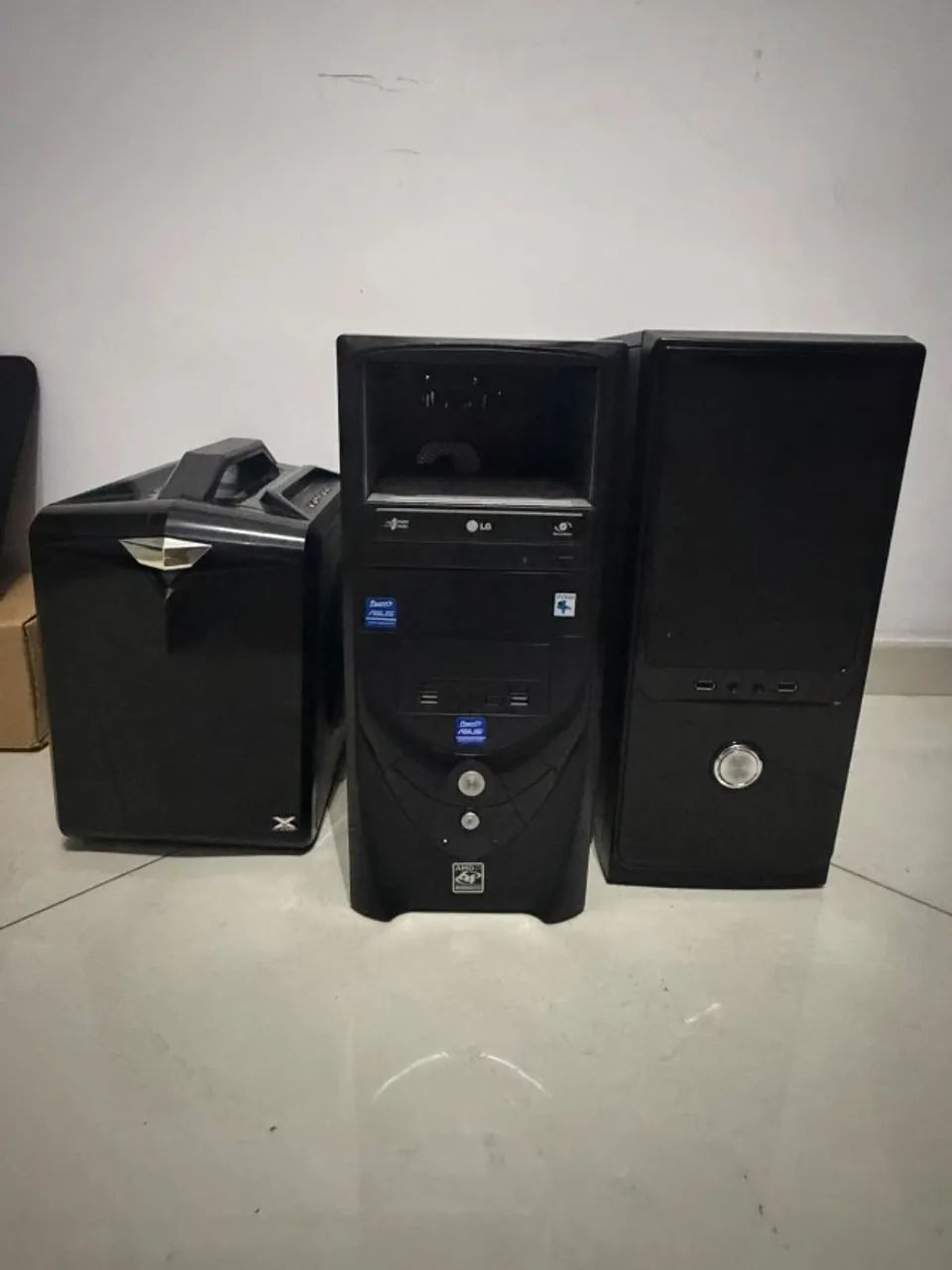 Lote 3 Computadores Desktop - Funcionando