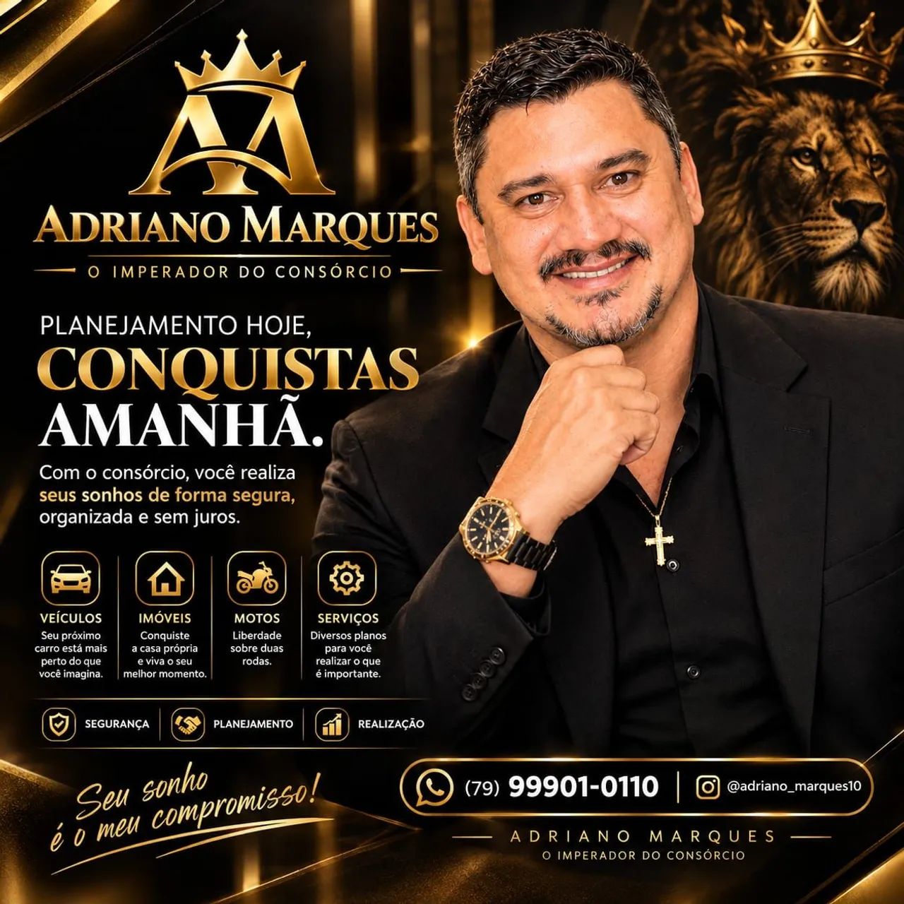 ADRIANO MARQUES O IMPERADOR DO CONSÓRCIO 