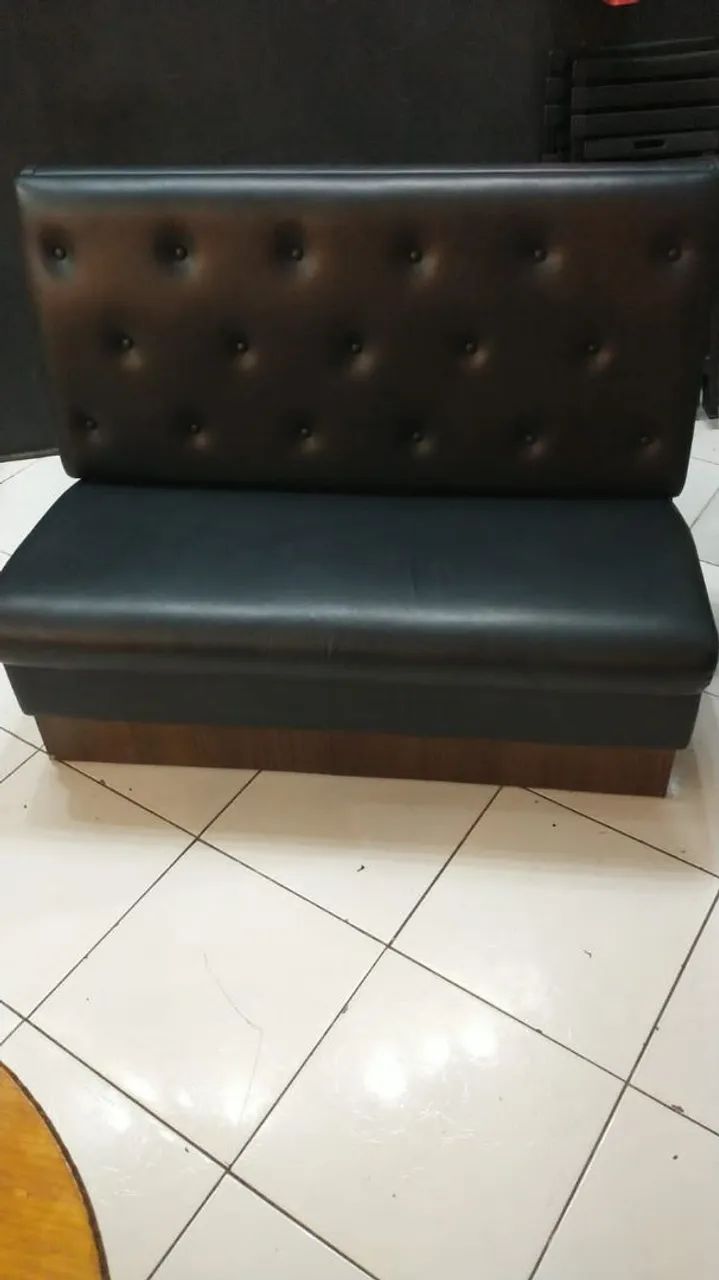 Sofá booth para bares, restaurantes ou hamburguerias 
