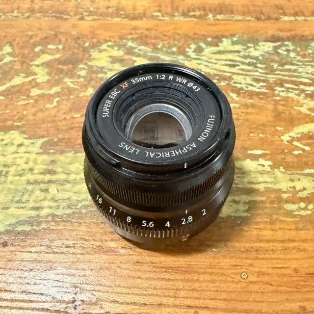 Lente Fujifilm Xf 35mm F/2 Preta - Foto 3