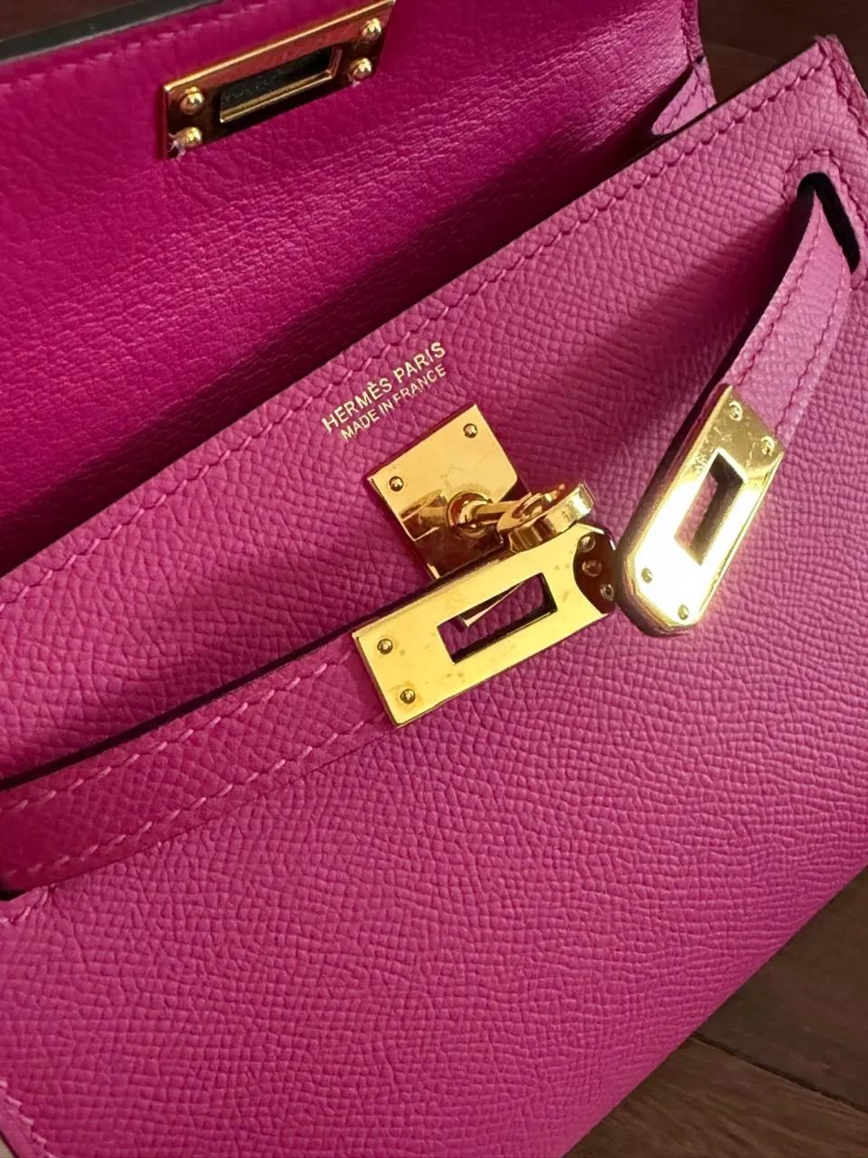 Bolsa Hermes Rosa - Foto 4