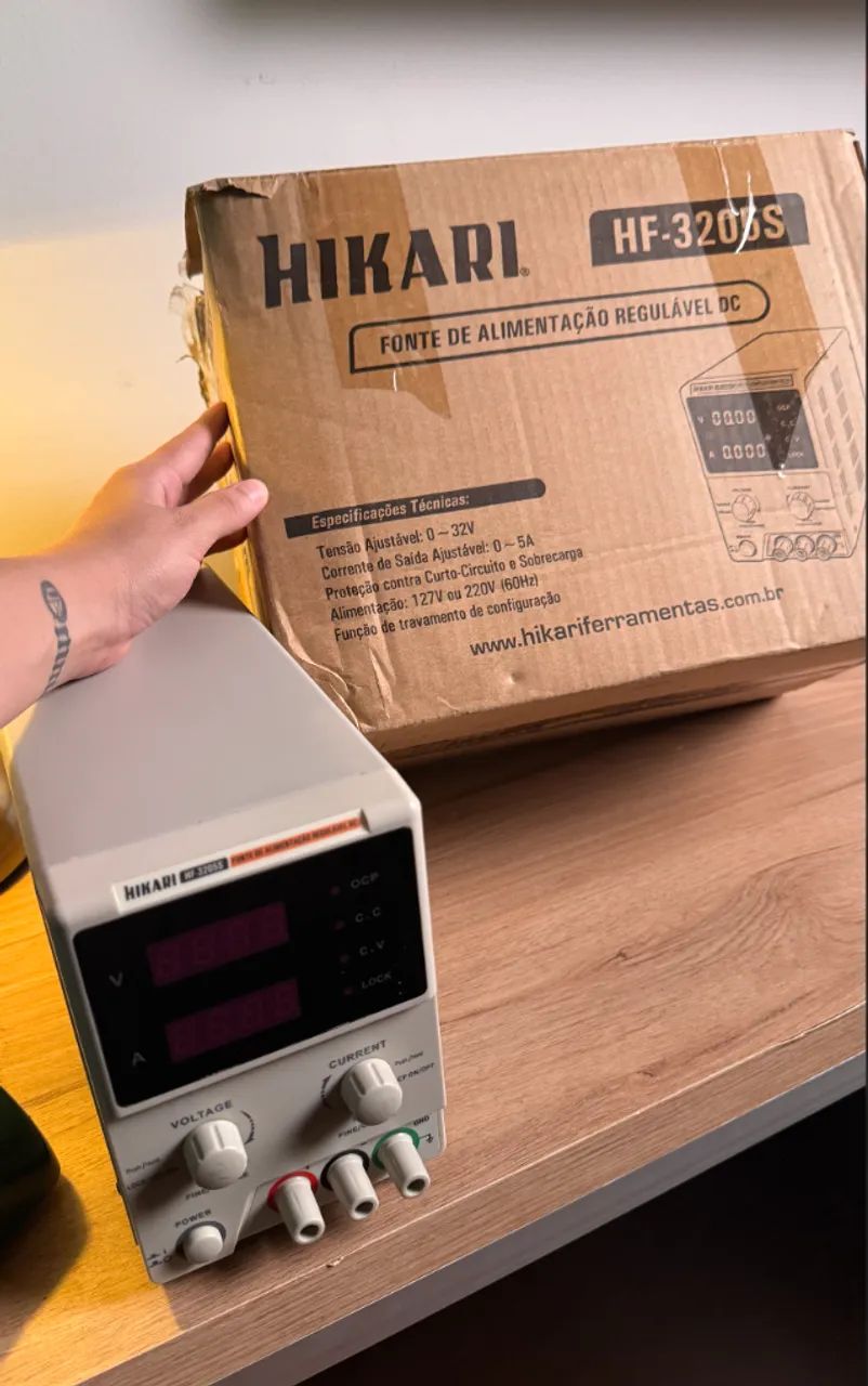 Fonte Bancada HIKARI (HF 3205S) - Foto 5