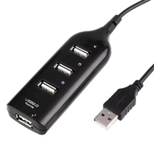 Hub USB 2.0 Lehmox LEY-11 4 Portas 480Mbps Plug and Play para PC e Notebook pode retirar  - Foto 2