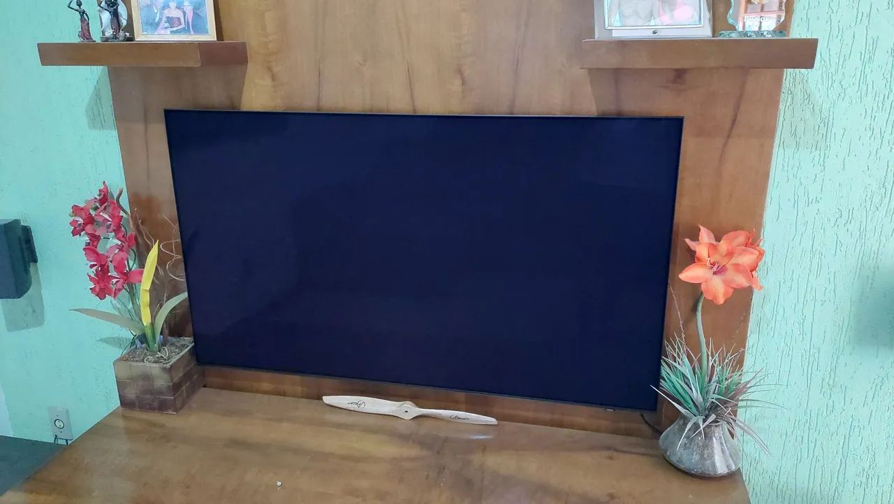 Tv samsung Oled 55 144hz modelo S90D em estado de nova  - Foto 2